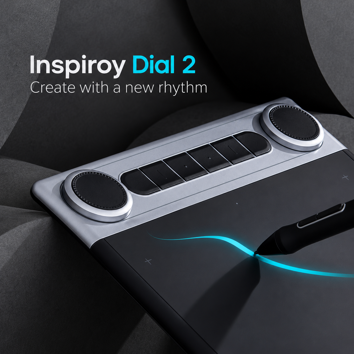 Huion Inspiroy Dial 2 Bluetooth Q630M
