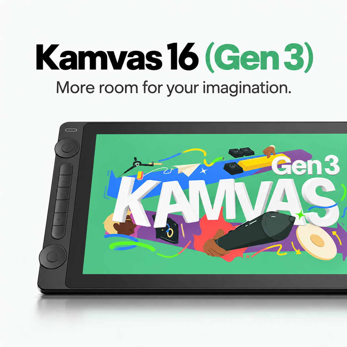 Huion Kamvas 16 Gen 3 GS1563