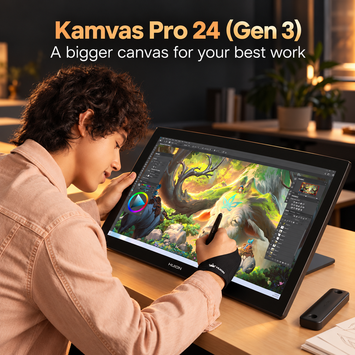 Huion Kamvas Pro 24 Gen 3 GT2402