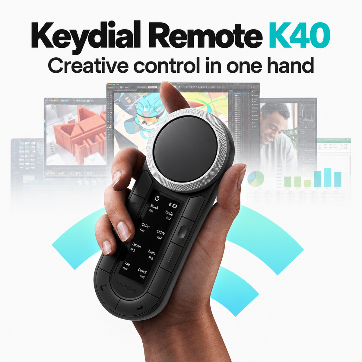 Huion Keydial Remote K40
