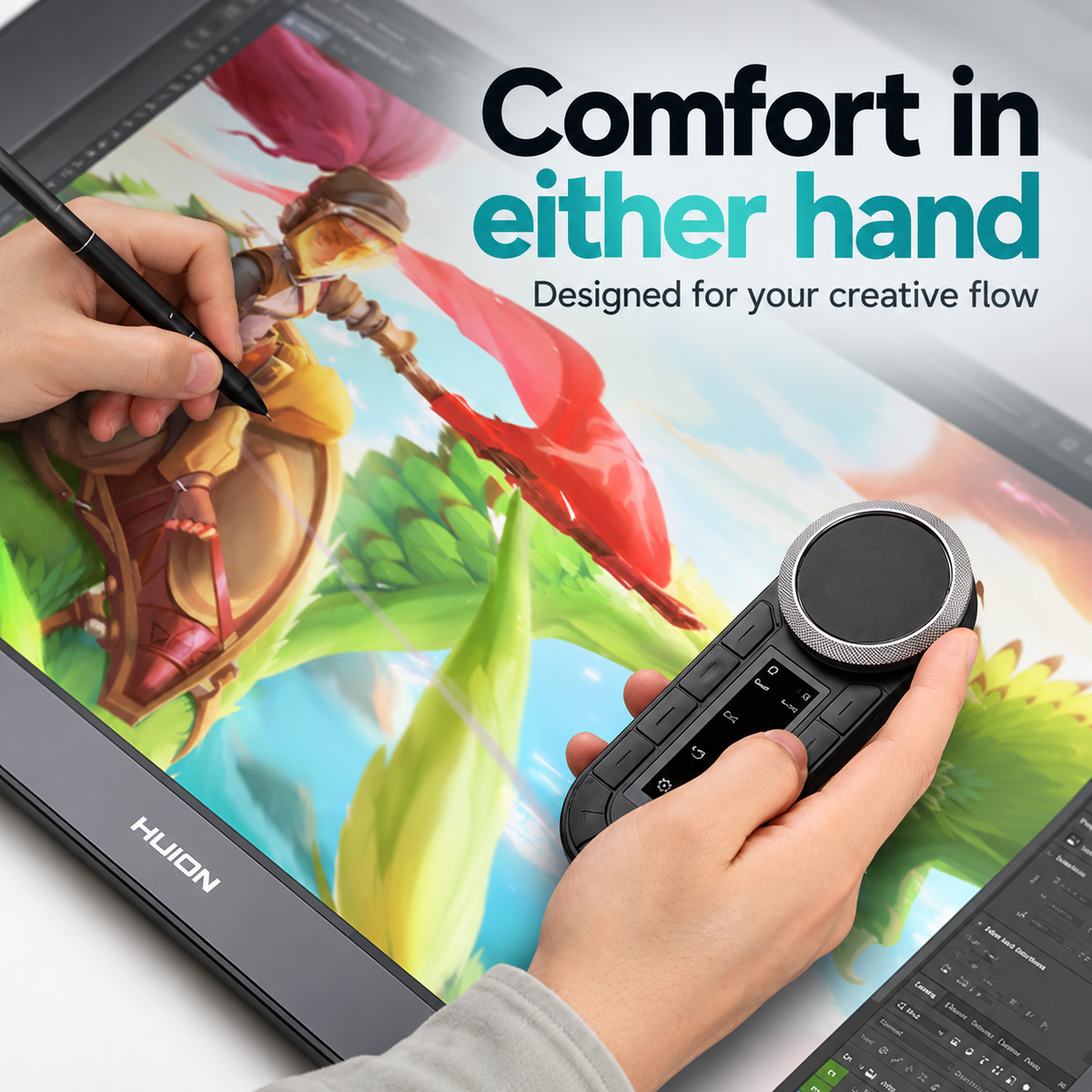 Huion Keydial Remote K40