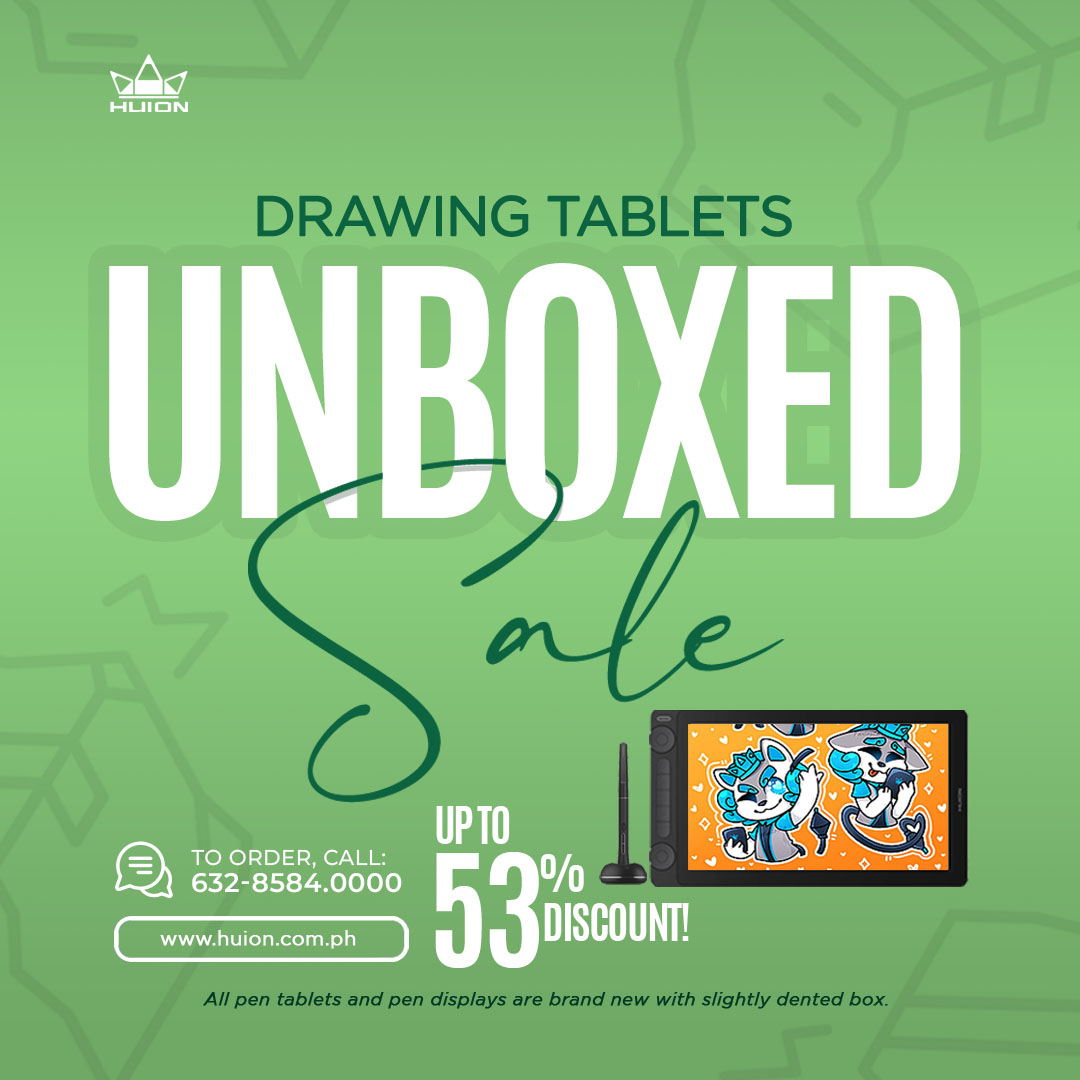 Huion Unboxed Sale (Brand New But No Box)