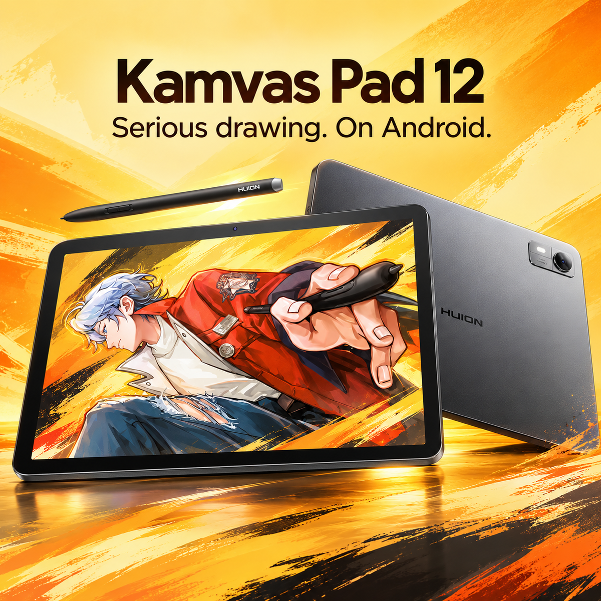 Huion Kamvas Pad 12 Stand Alone Drawing Tablet KP2102