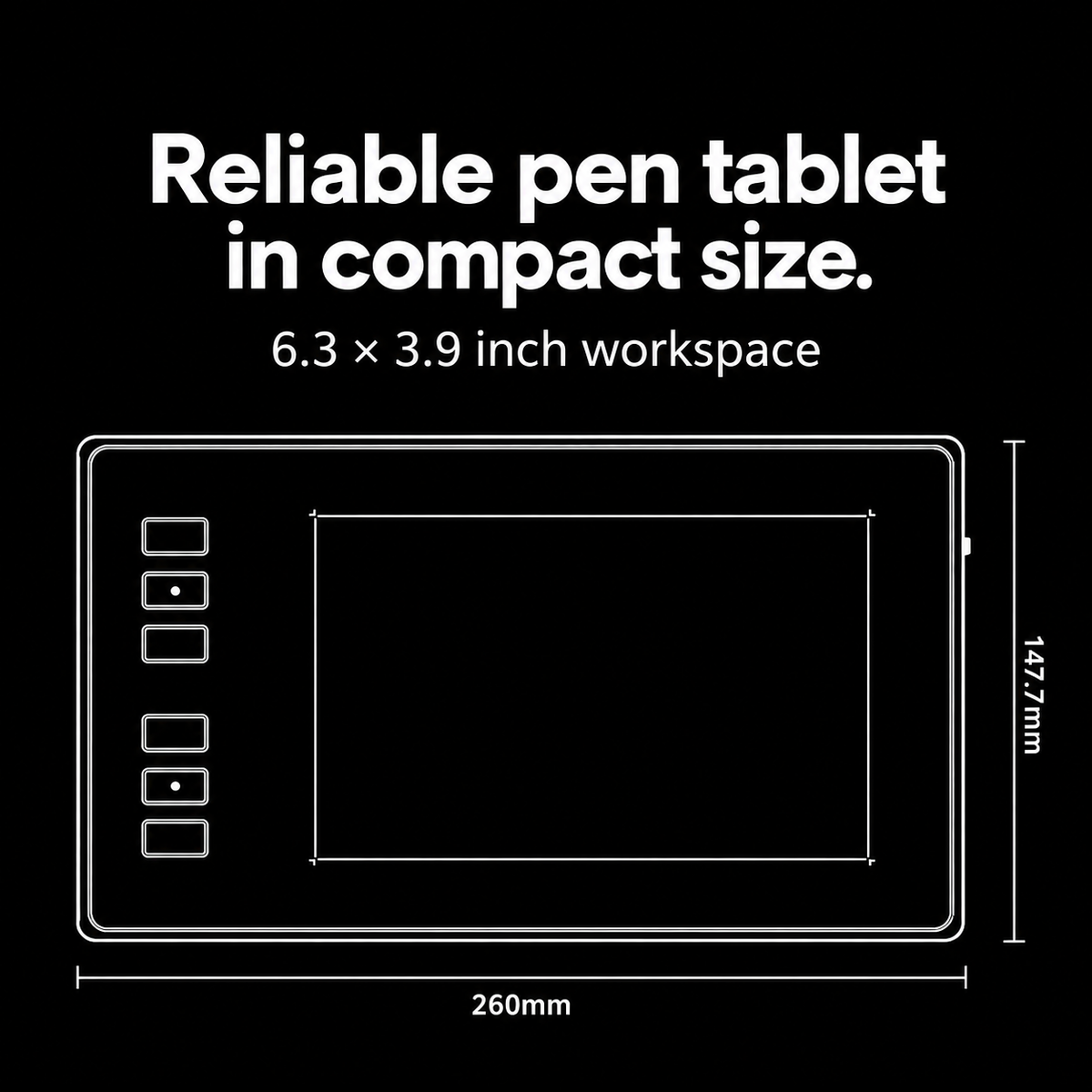 Huion Insipiroy H640P