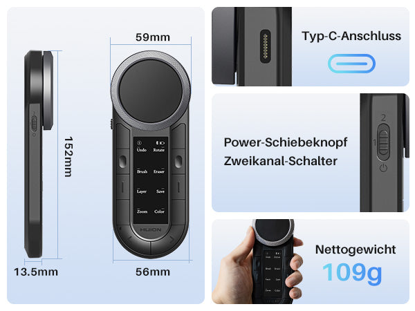 Keydial Remote K40